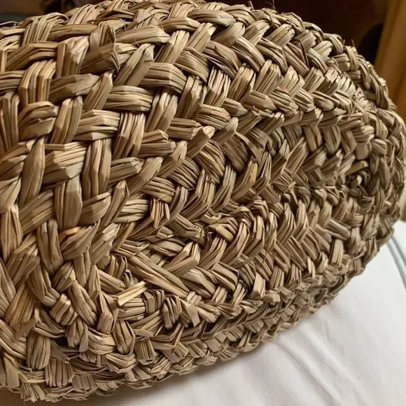 straw tote beach bag - Picture 5 of 9